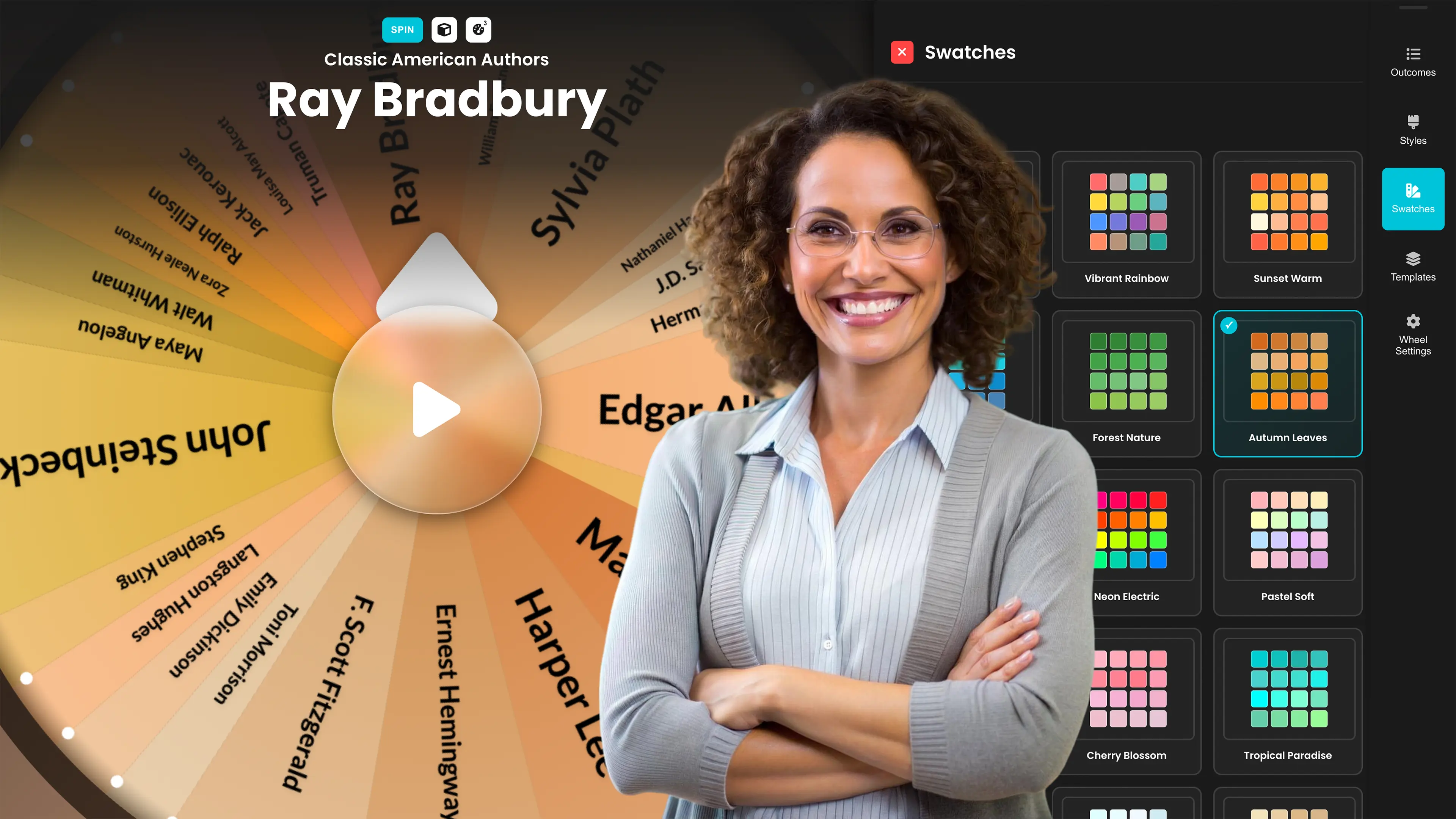 Spinagle Wheel in Action